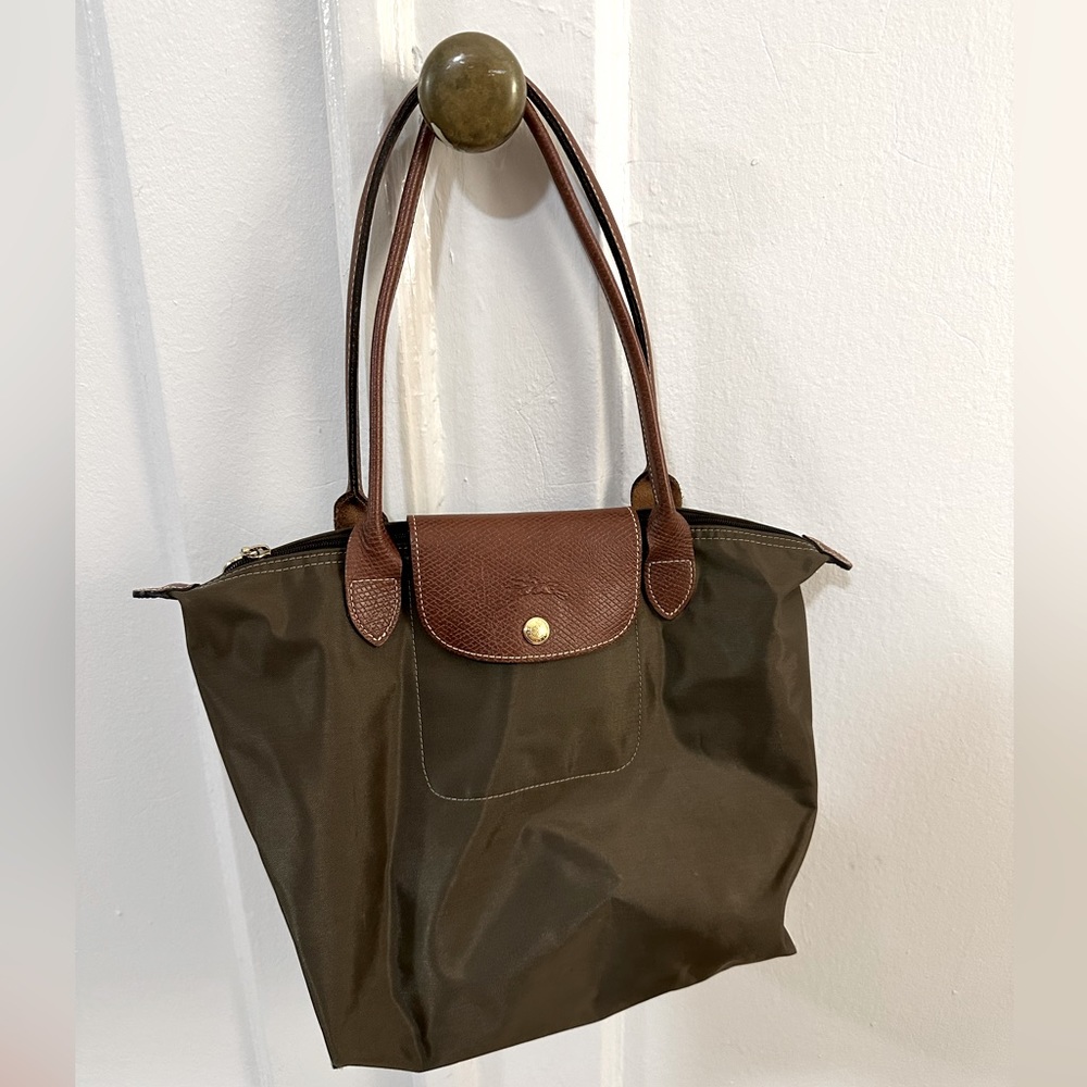 Longchamp Small Tote in Brown